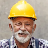 Construction supervisor reviewing ADU project plans in Los Angeles