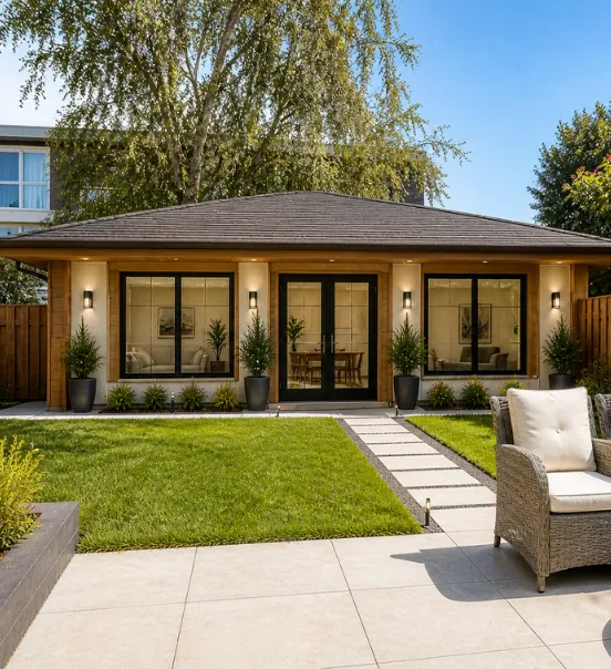 Custom ADU design and build planning in Los Angeles backyard by Only The Best ADU