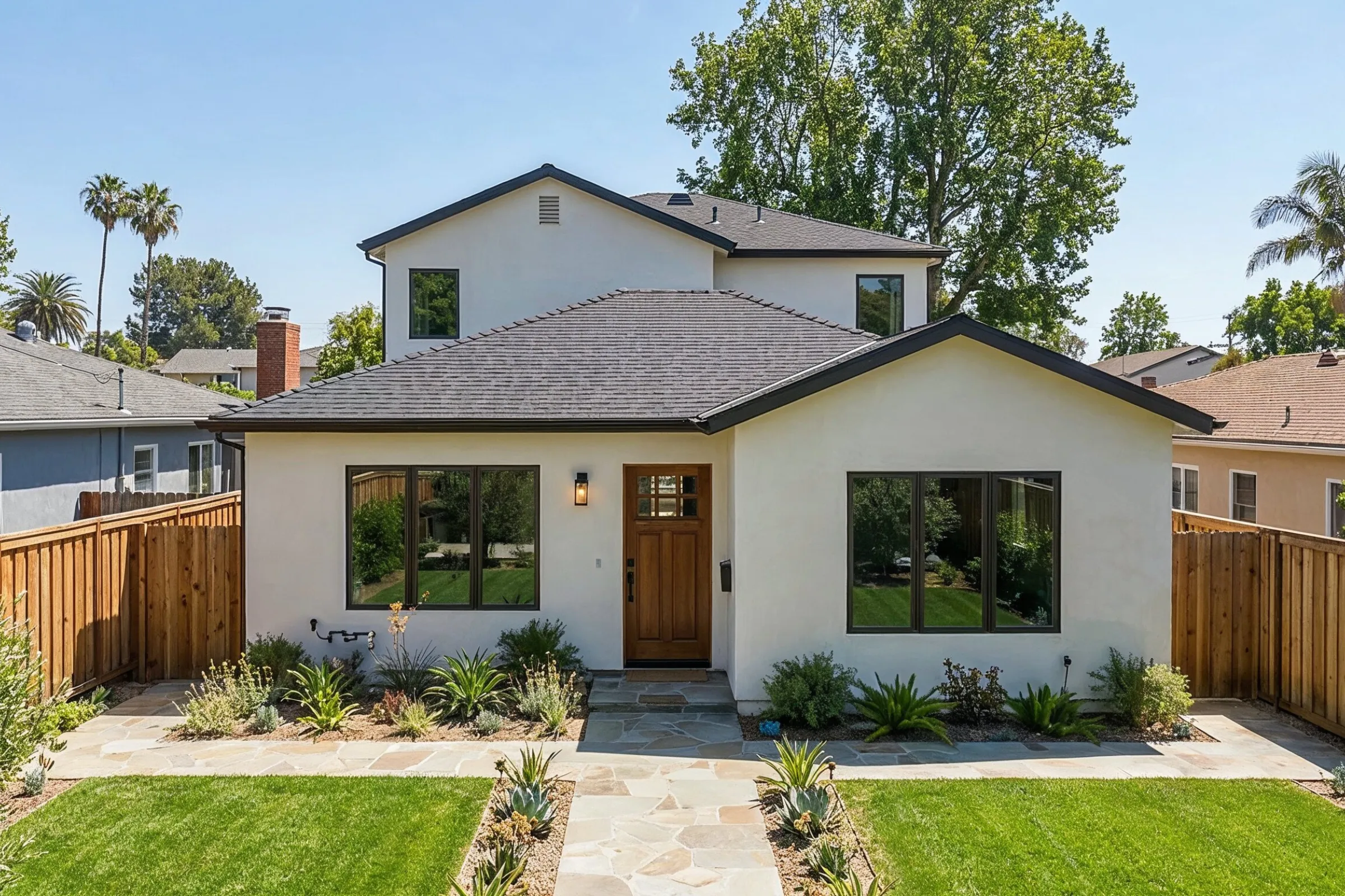 Custom designed ADU with modern architecture and outdoor living space in Los Angeles