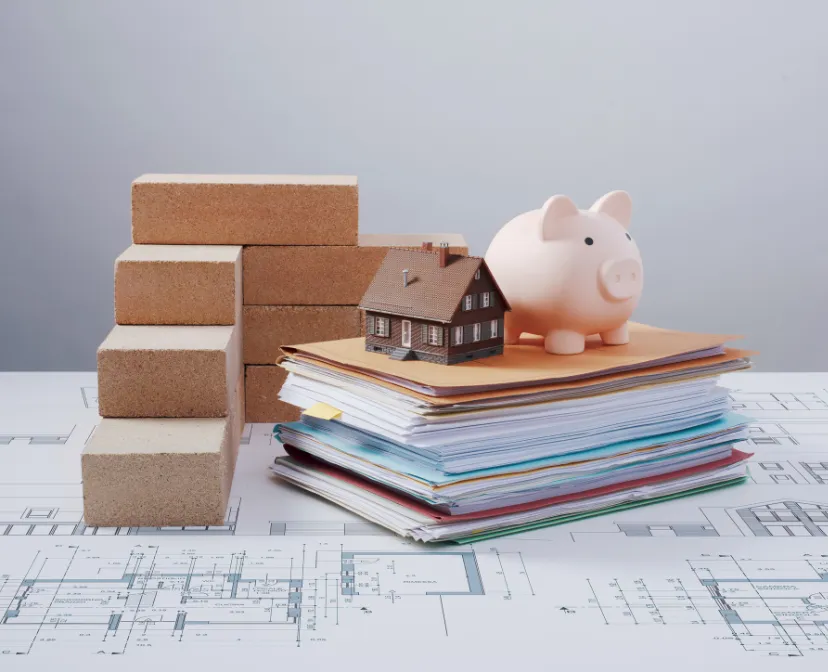 ADU permits Los Angeles city approval planning concept with construction documents, blueprints, building materials, and project budget preparation